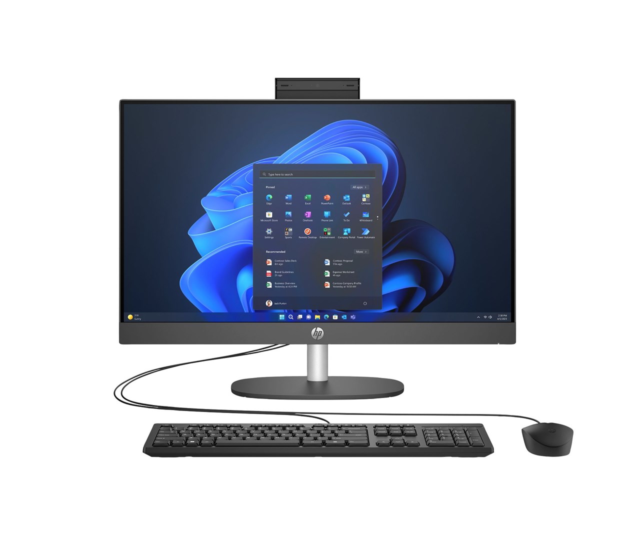 HP ProOne 240 G10 i5-1335U 23,8FHD 250nits AG 16GB DDR4 SSD512 Iris Xe W11Pro 3Y OnSite