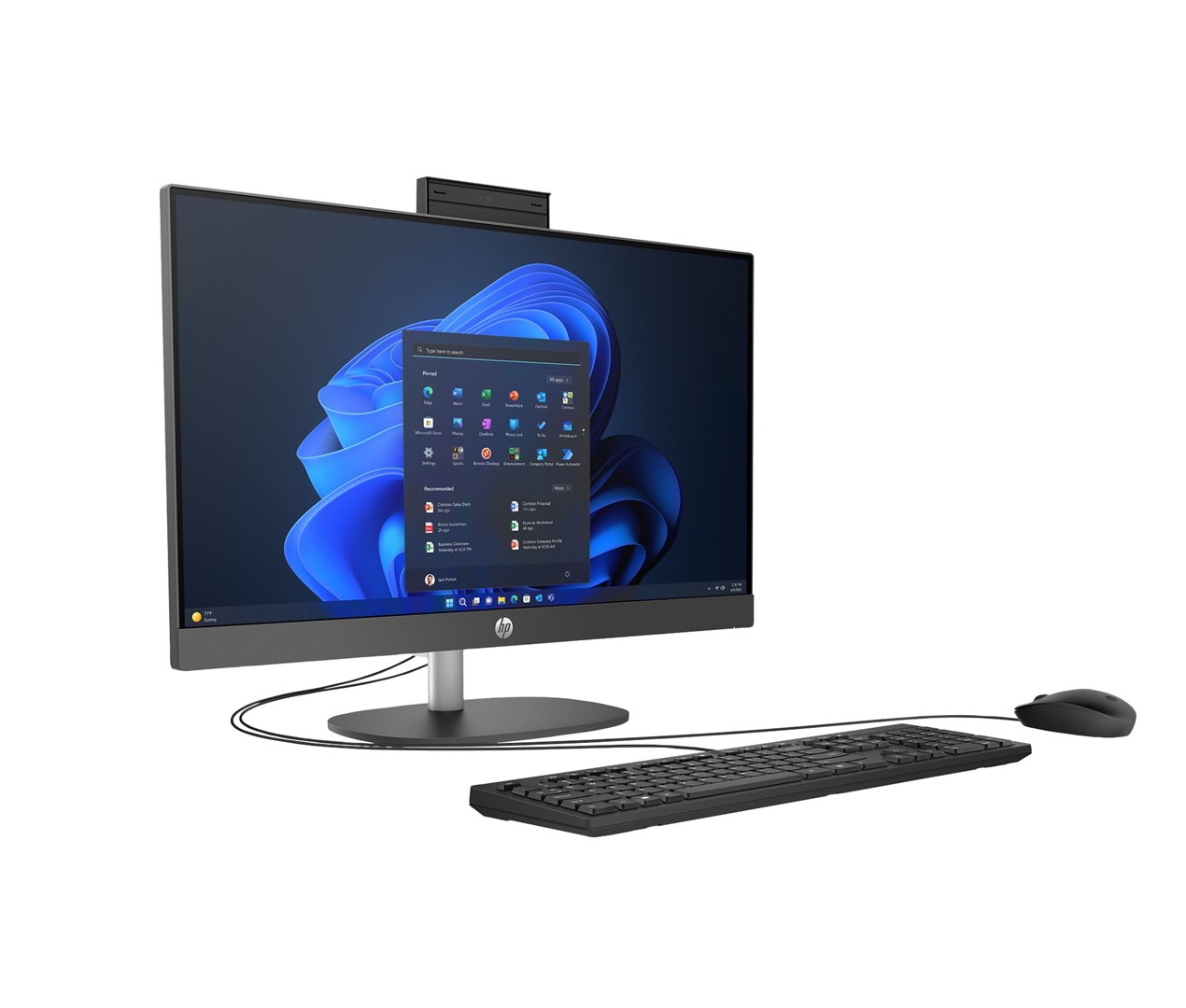 HP ProOne 240 G10 i5-1335U 23,8FHD 250nits AG 16GB DDR4 SSD512 Iris Xe W11Pro 3Y OnSite