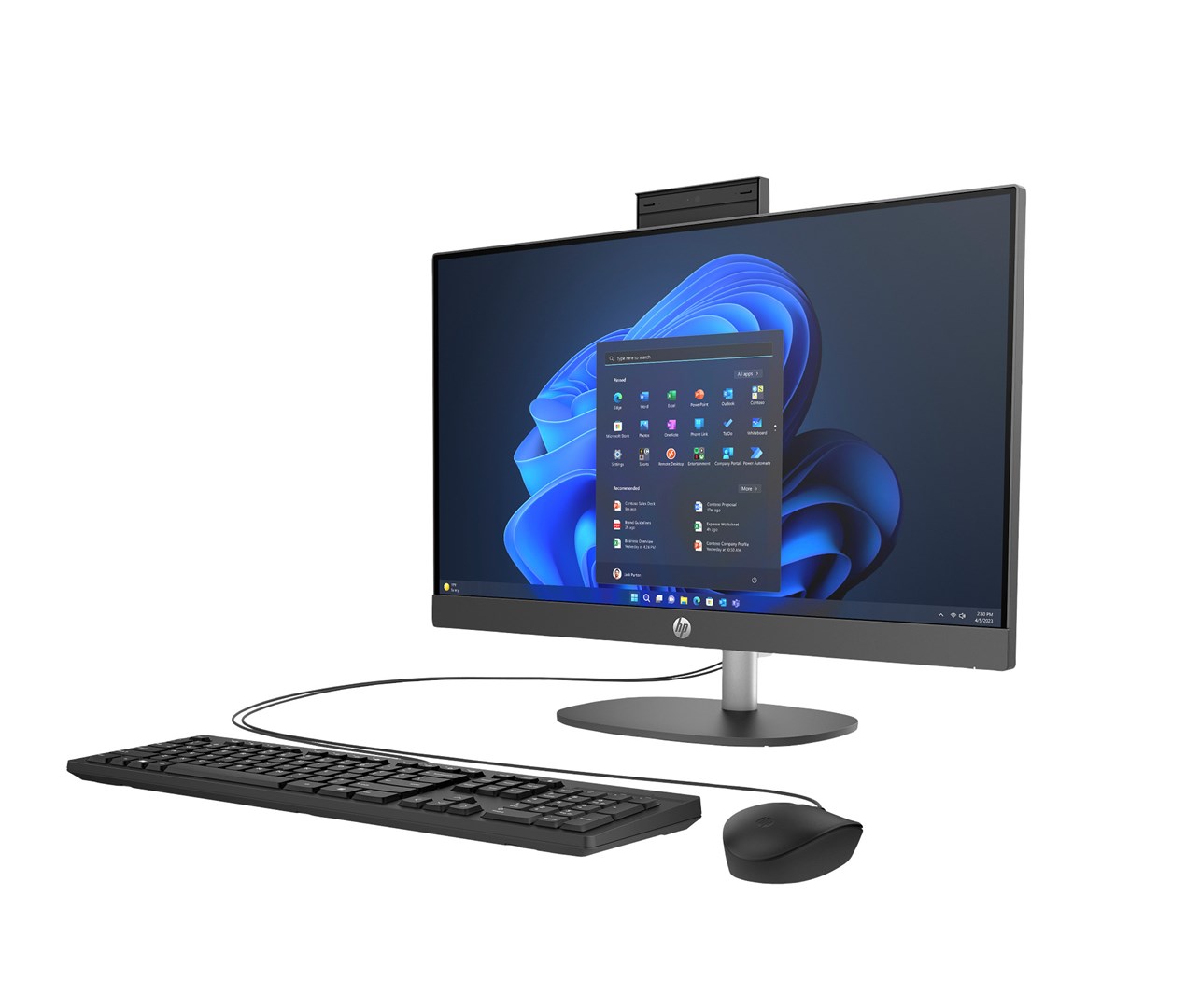 HP ProOne 240 G10 i5-1335U 23,8FHD 250nits AG 16GB DDR4 SSD512 Iris Xe W11Pro 3Y OnSite