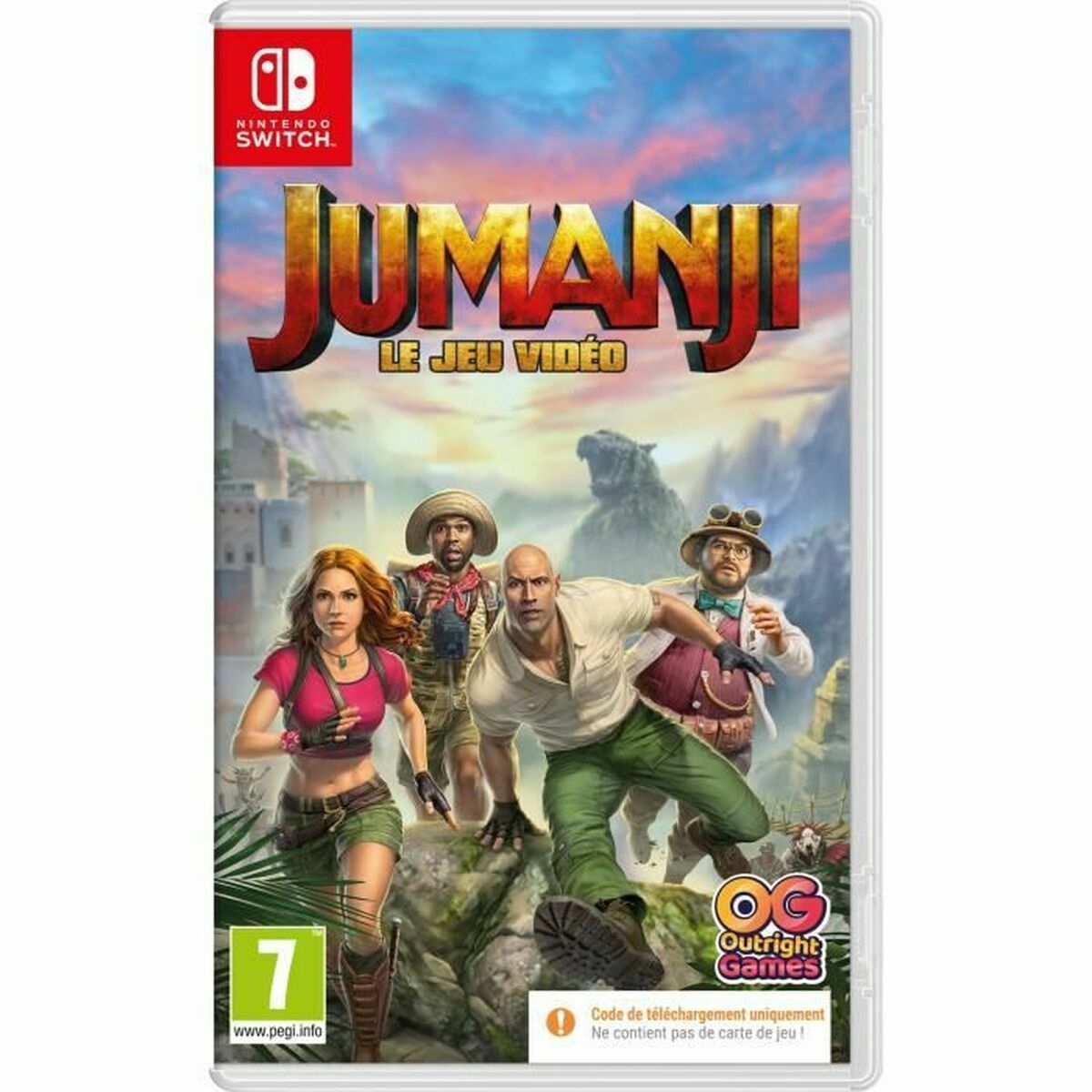 Видеоигра для Switch Outright Games Jumanji The Video Game Код загрузки -  купить, цена, отзывы в Эстонии | sellme.ee