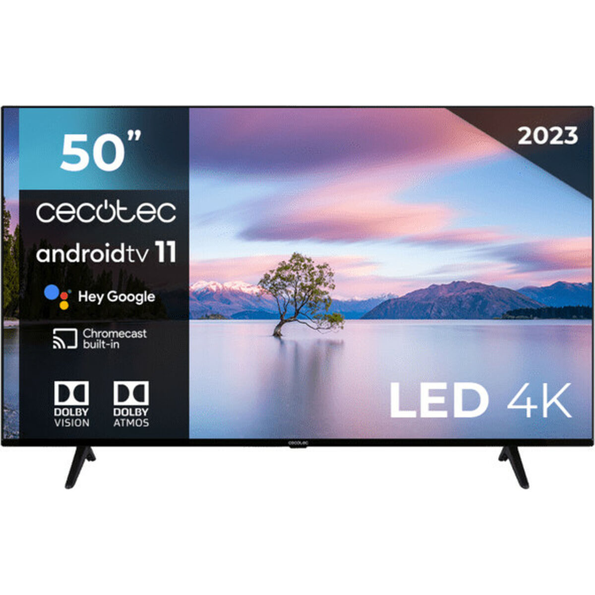 Smart TV Cecotec 02561 50 Hz Black 50