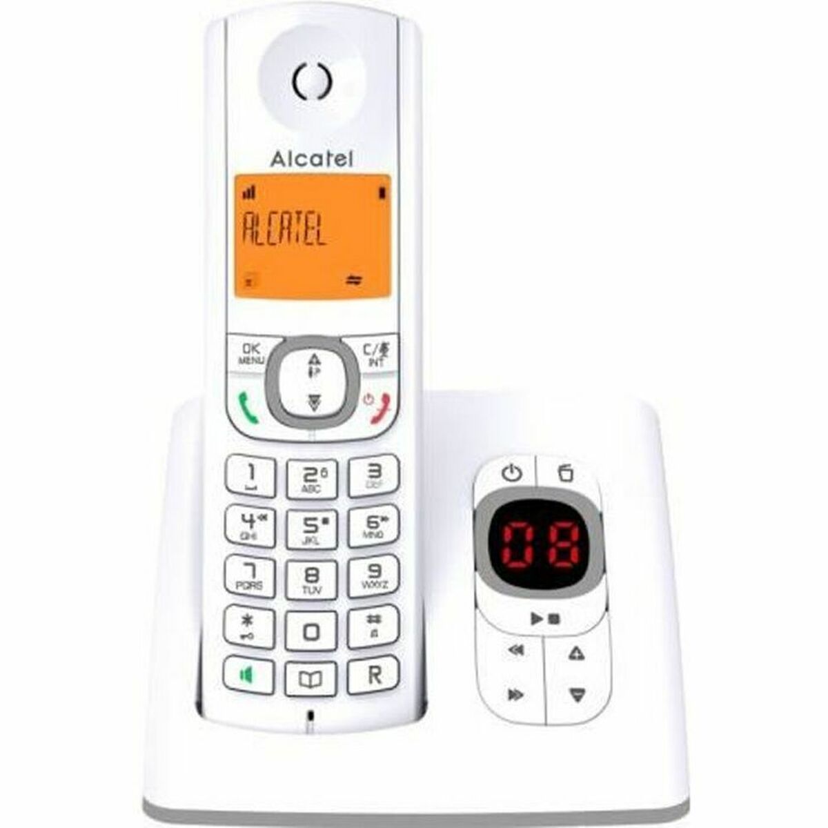 Настольный телефон Alcatel Alcatel F530 Voice FR GRY Серый Белый/Серый -  купить, цена, отзывы в Эстонии | sellme.ee