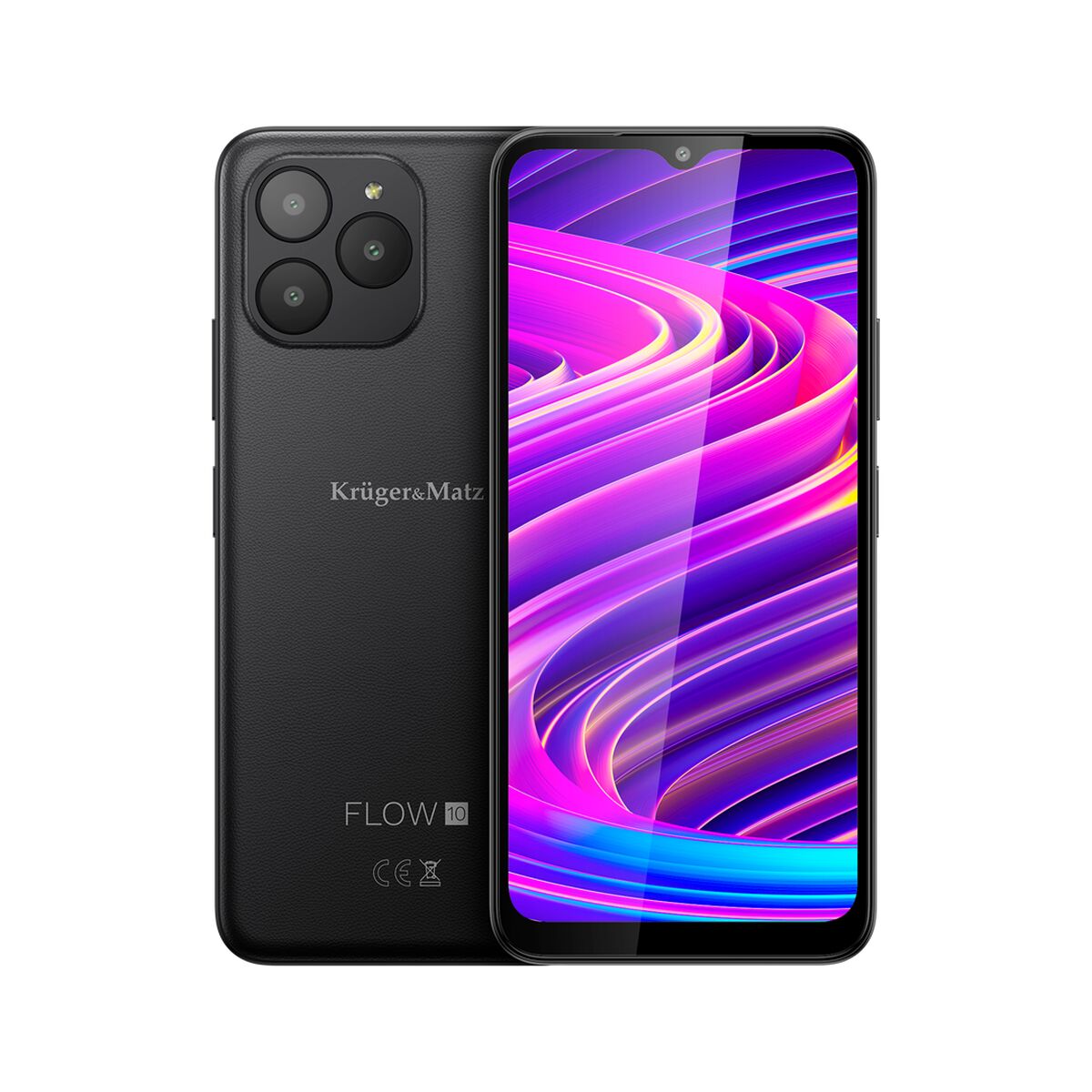 Смартфоны Kruger & Matz FLOW 10 6.52 MediaTek Helio A22 4 ГБ ОЗУ 64 ГБ  Черный - купить, цена, отзывы в Эстонии | sellme.ee