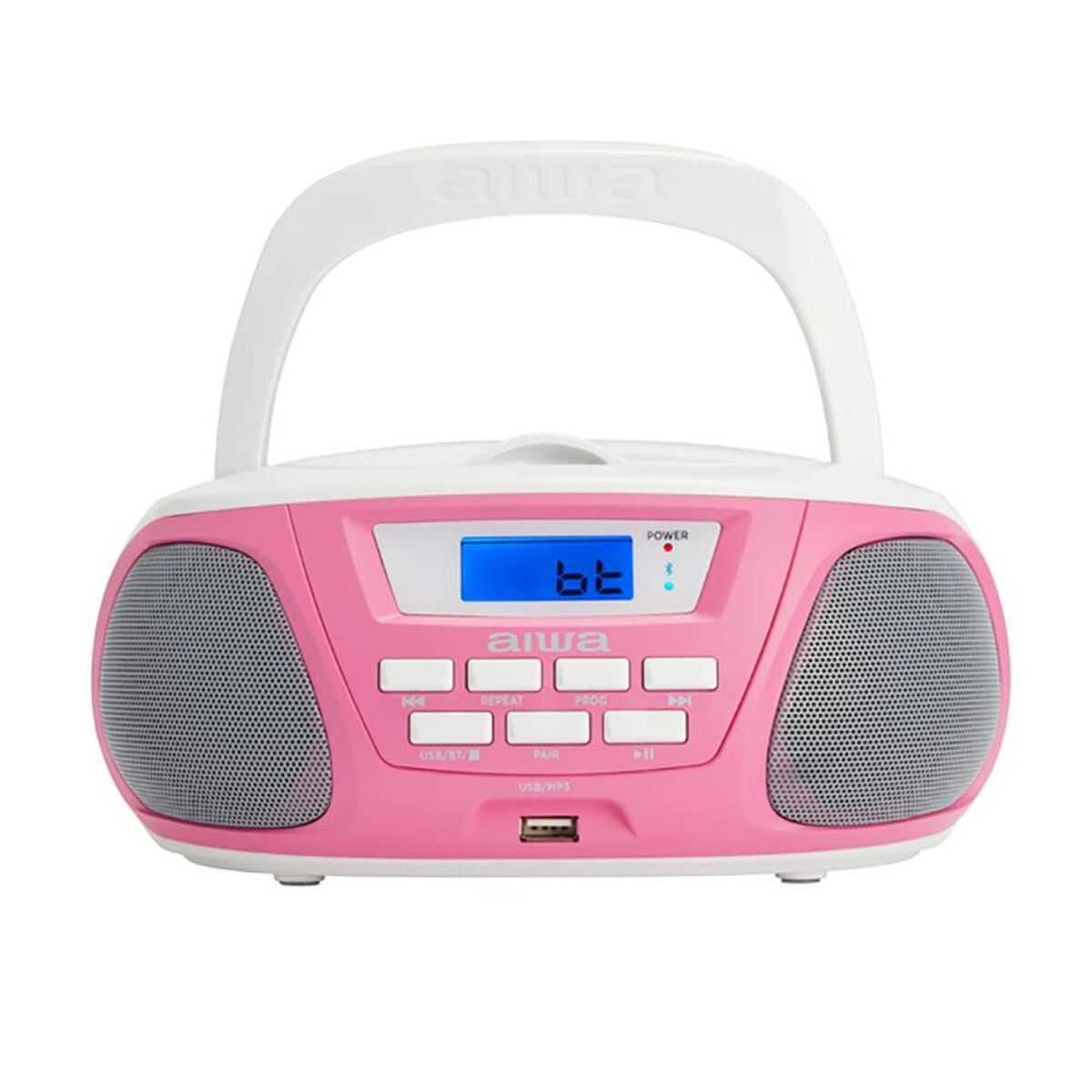 Radio CD Bluetooth MP3 Aiwa BBTU300PK 5W Pink White - buy, price, reviews  in Estonia 