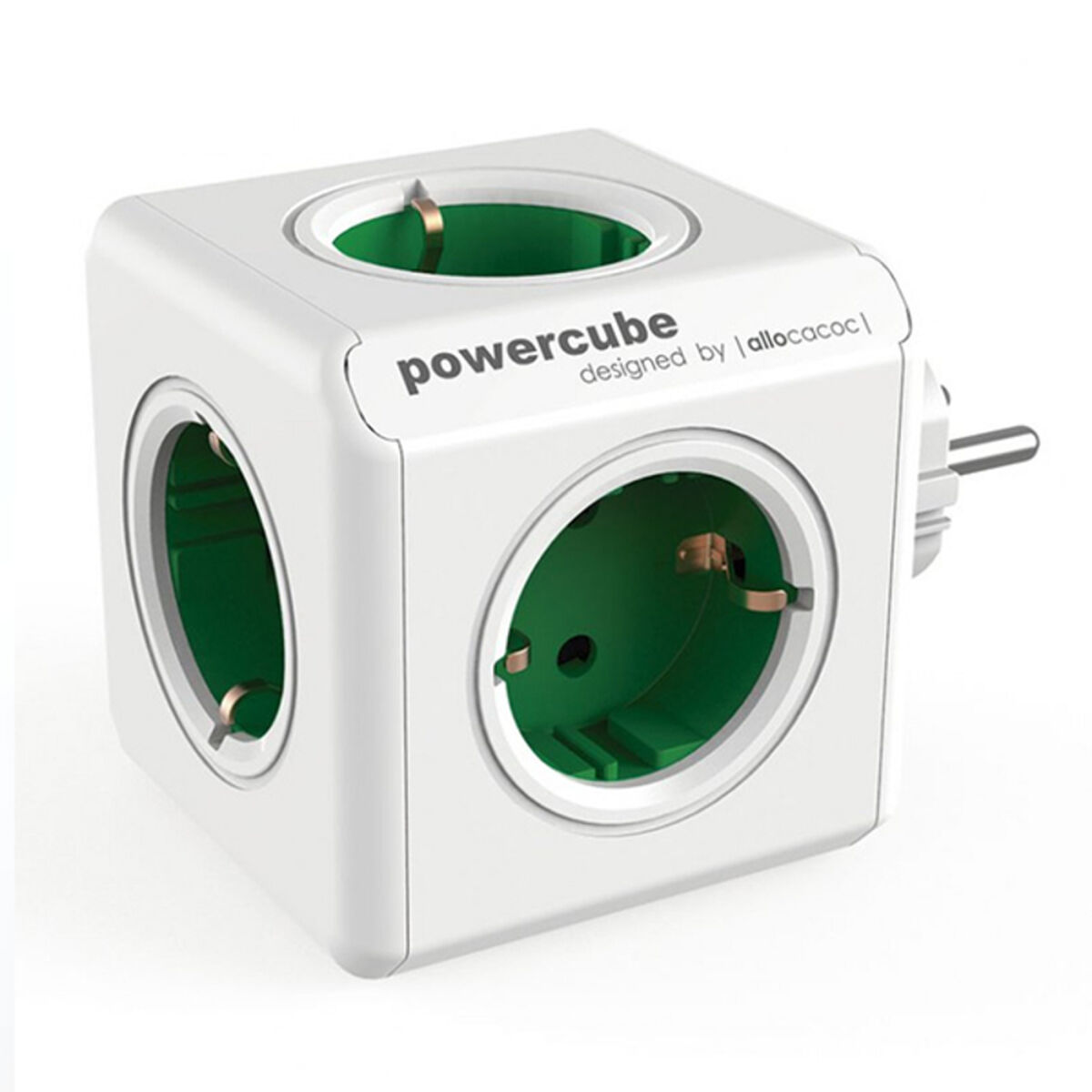 Cube multiplugs Allocacoc 100-250 V 13-16A White
