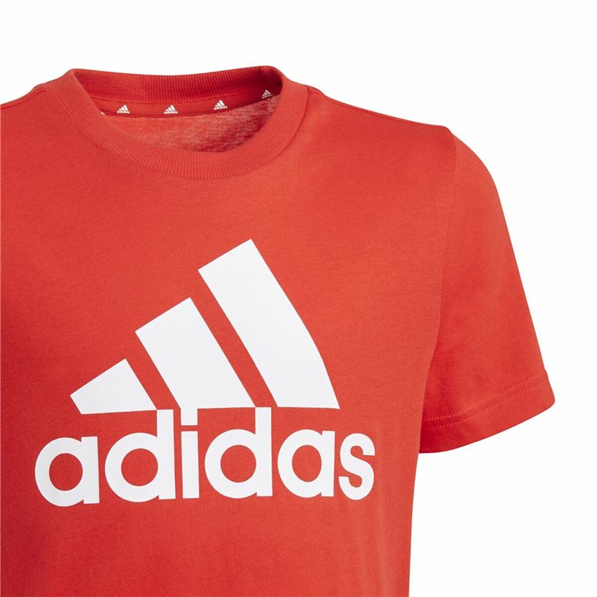 Футболка с коротким рукавом Adidas Essentials  vivid Красный
