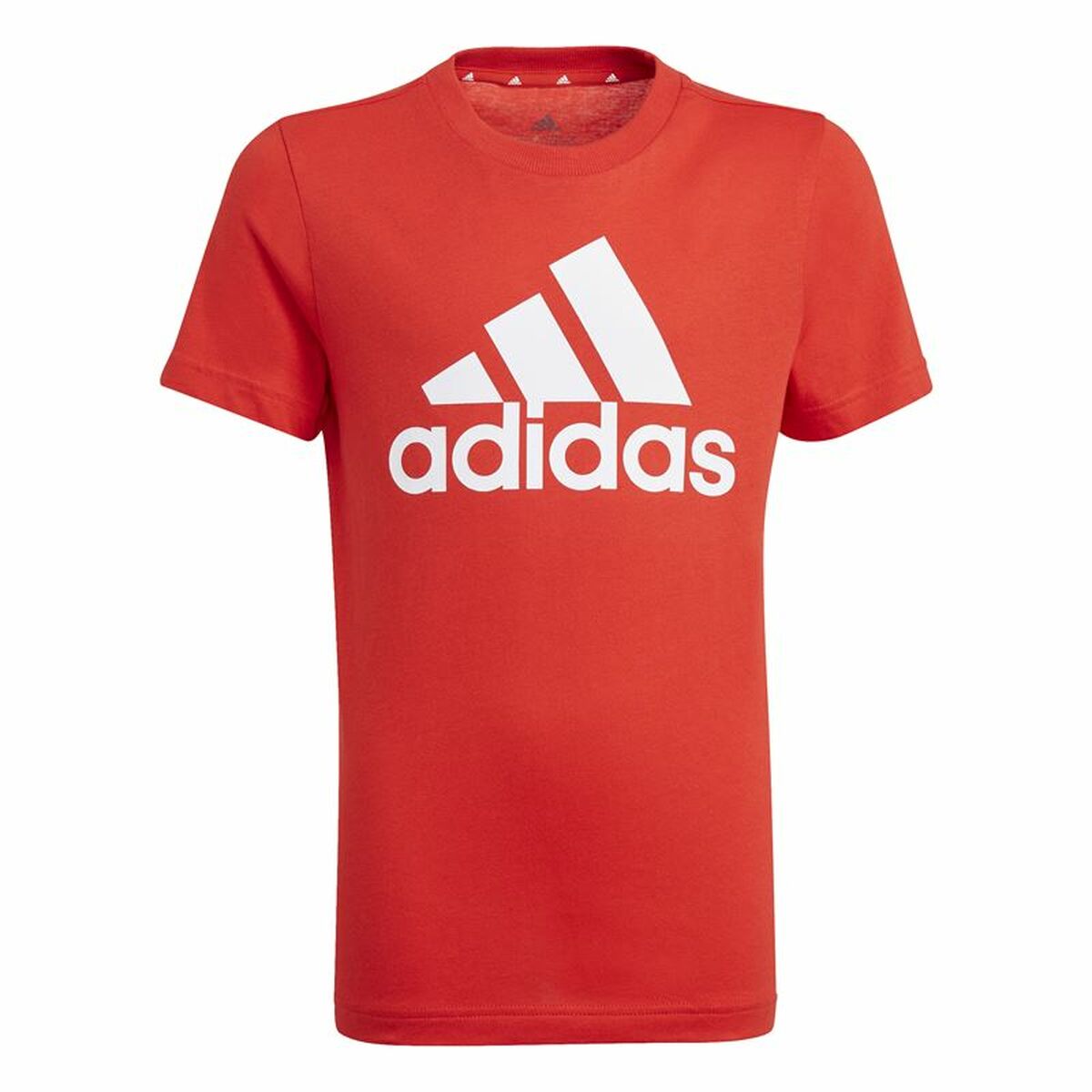 Short Sleeve T-Shirt Adidas Essentials  vivid Red