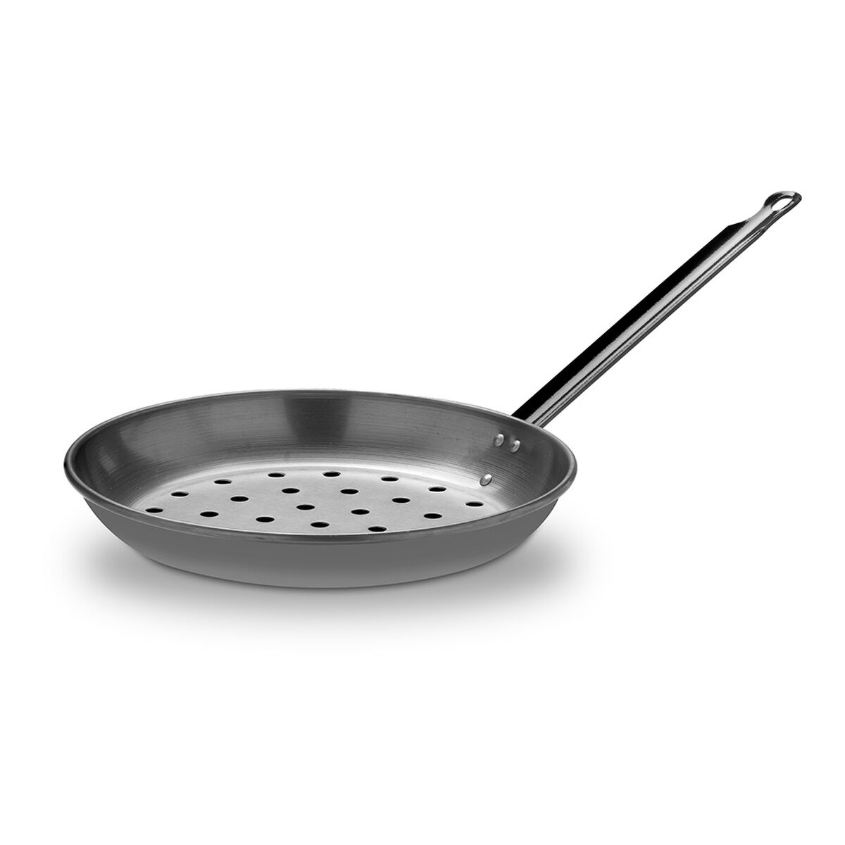 Pan for Roasting Chestnuts Vaello Polished Steel (Ø 28 cm)