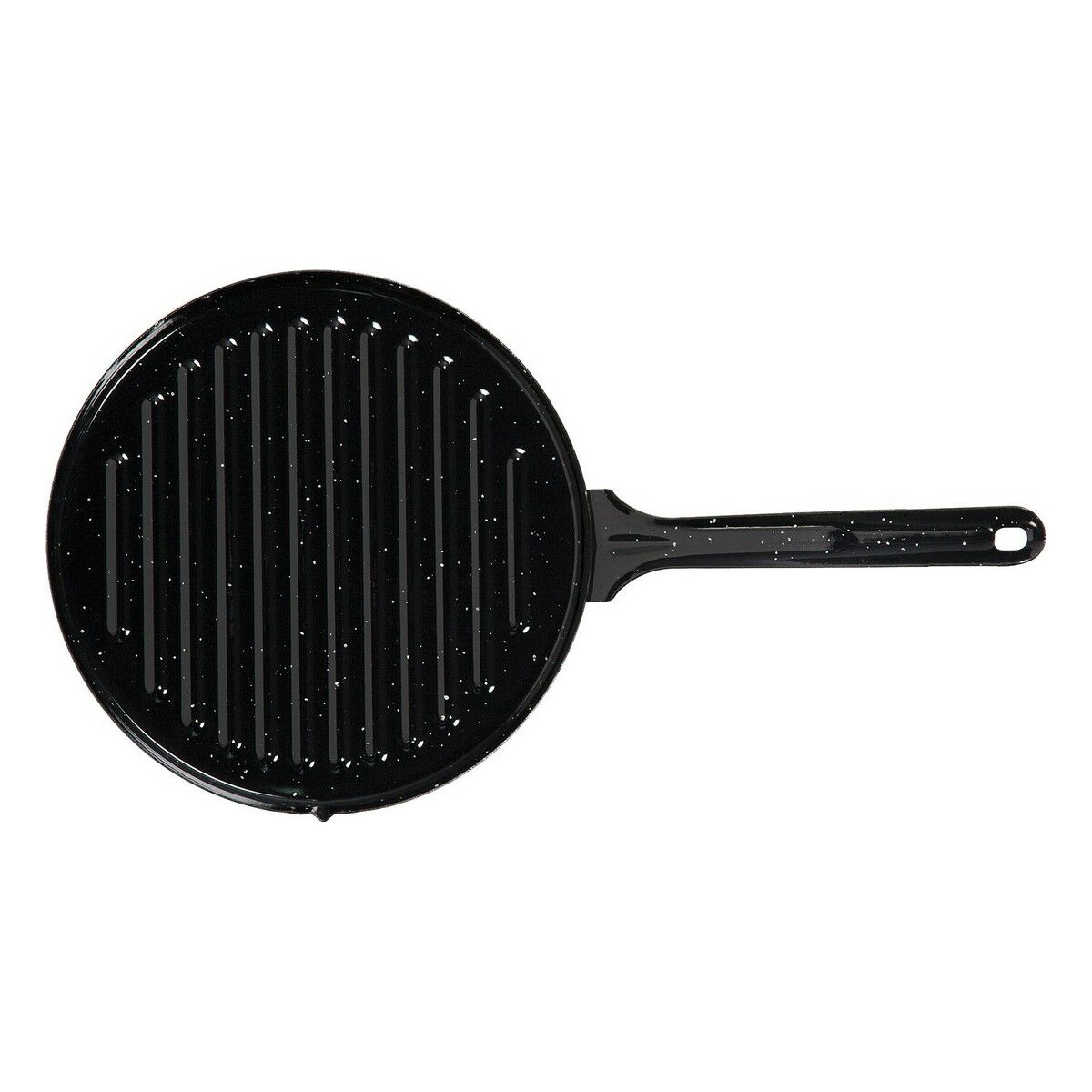 Barbecue Vaello Circular Black Enamelled Steel (Ø 24 cm)