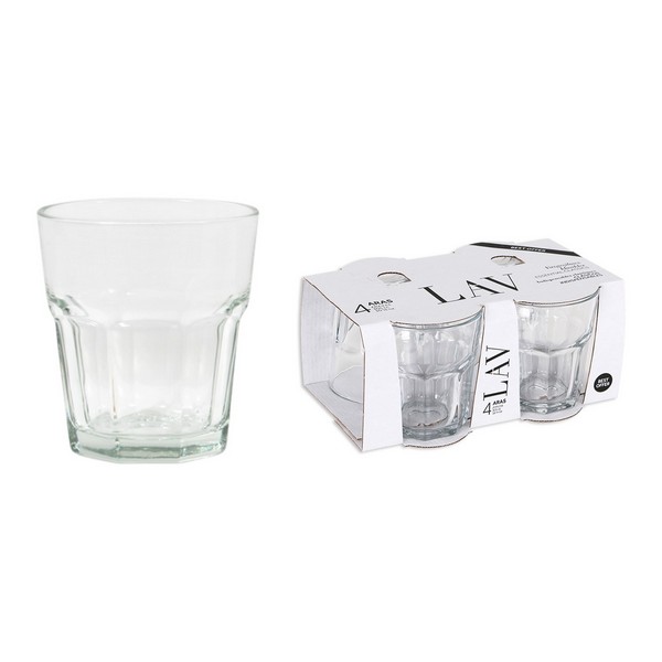 Set of glasses LAV Aras 325 ml Crystal (4 uds)