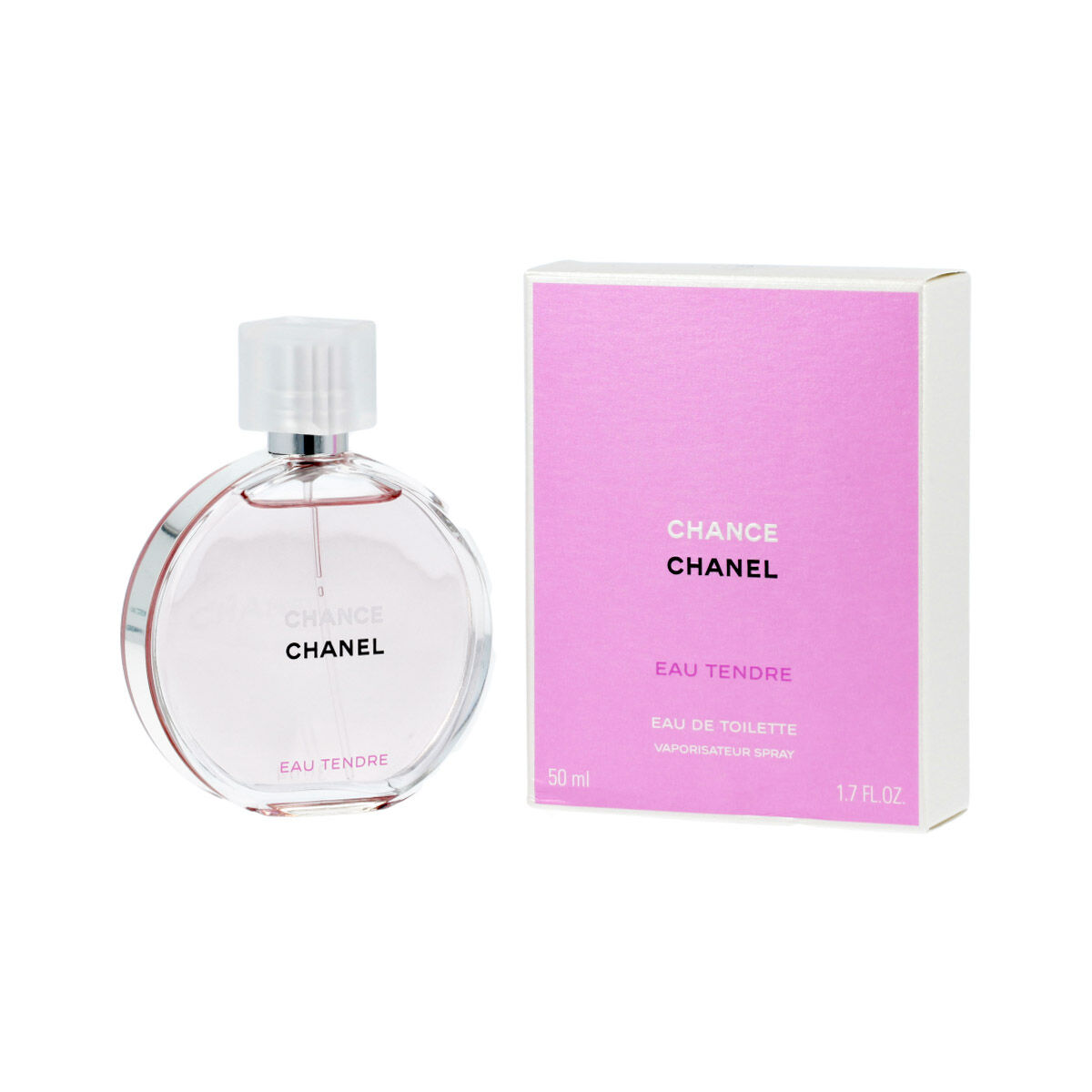 Chanel Chance Eau Tendre Eau De Parfum Spray for Women, 1.7 Fl Oz