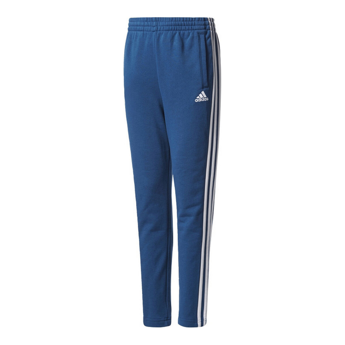 Children's Tracksuit Bottoms Adidas  YB 3S FT PANT CF2617 Blue 10 Years