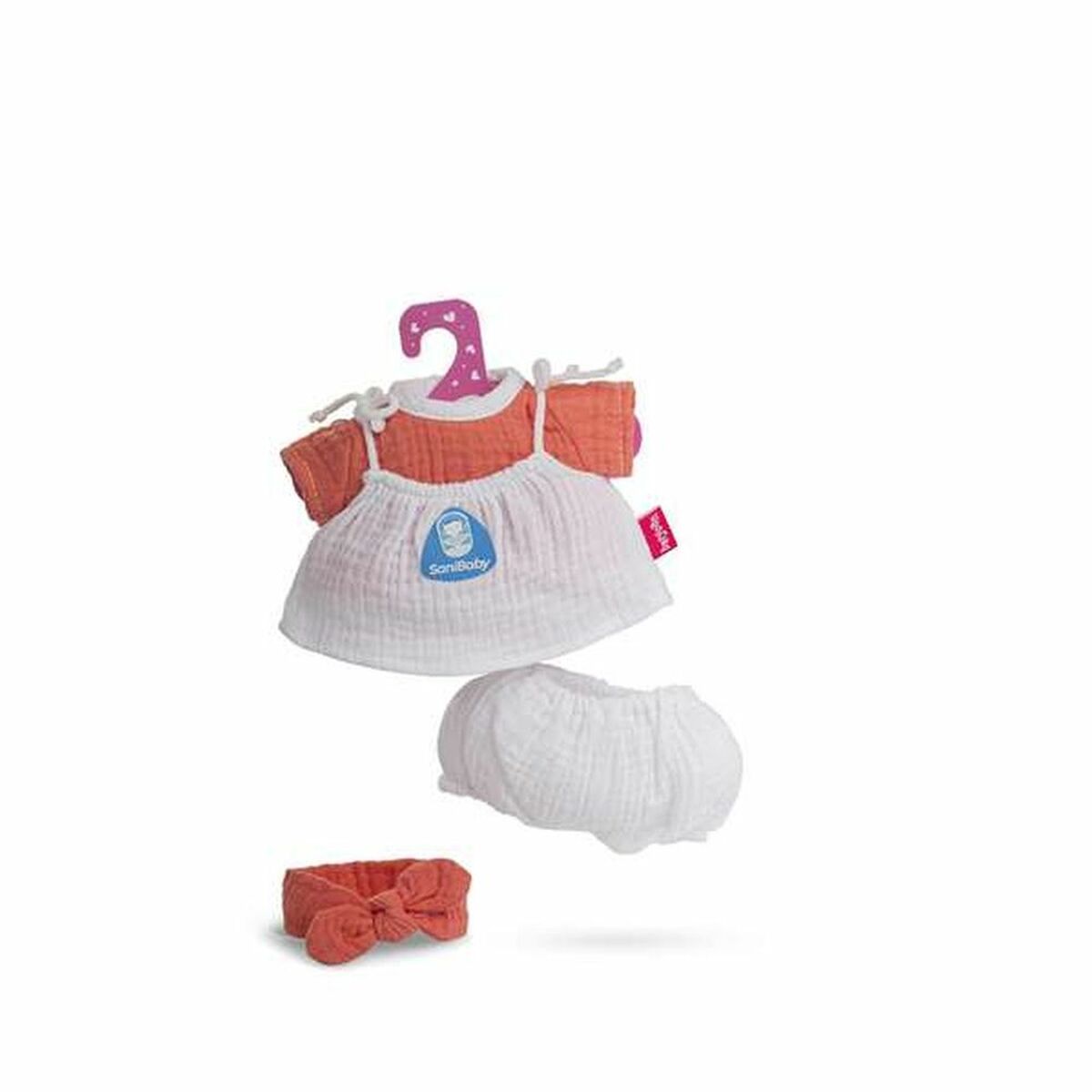 Doll's clothes Berjuan Sanibaby Coral (28 cm)