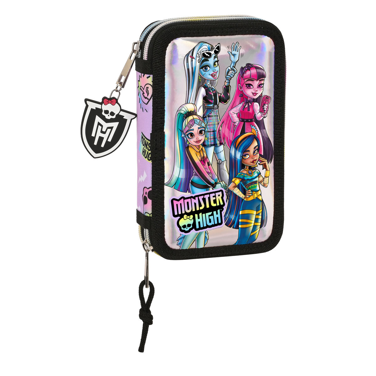 Пенал Monster High черный