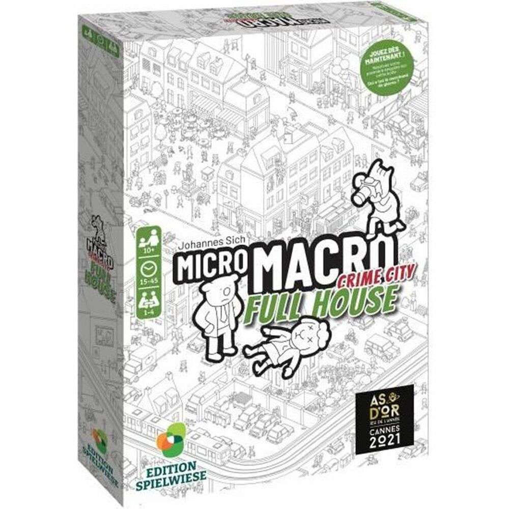 Настольная игра BKR Bunker Micro Macro 2 Crime City - Full House - купить,  цена, отзывы в Эстонии | sellme.ee