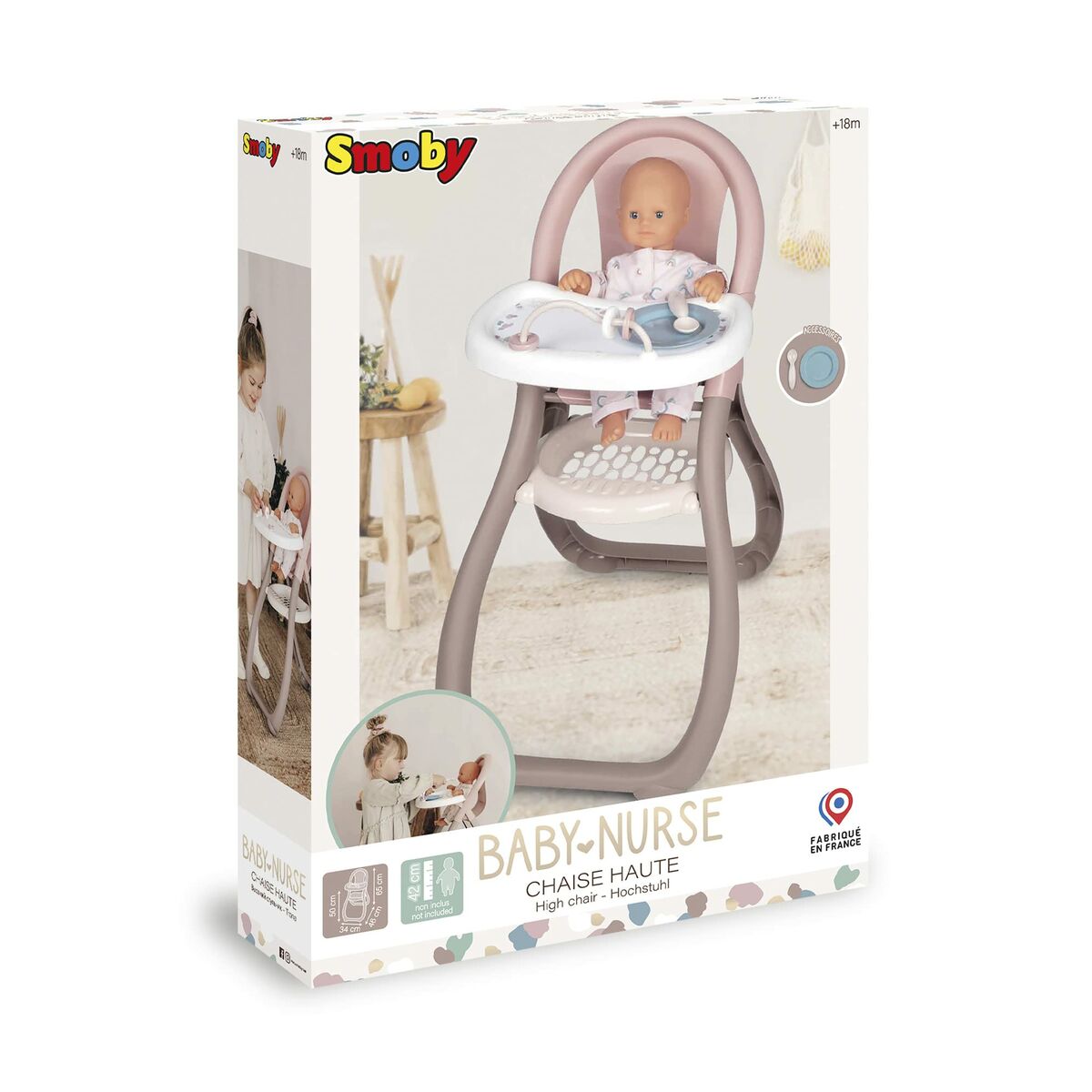 Smoby Baby Nurse Backpack