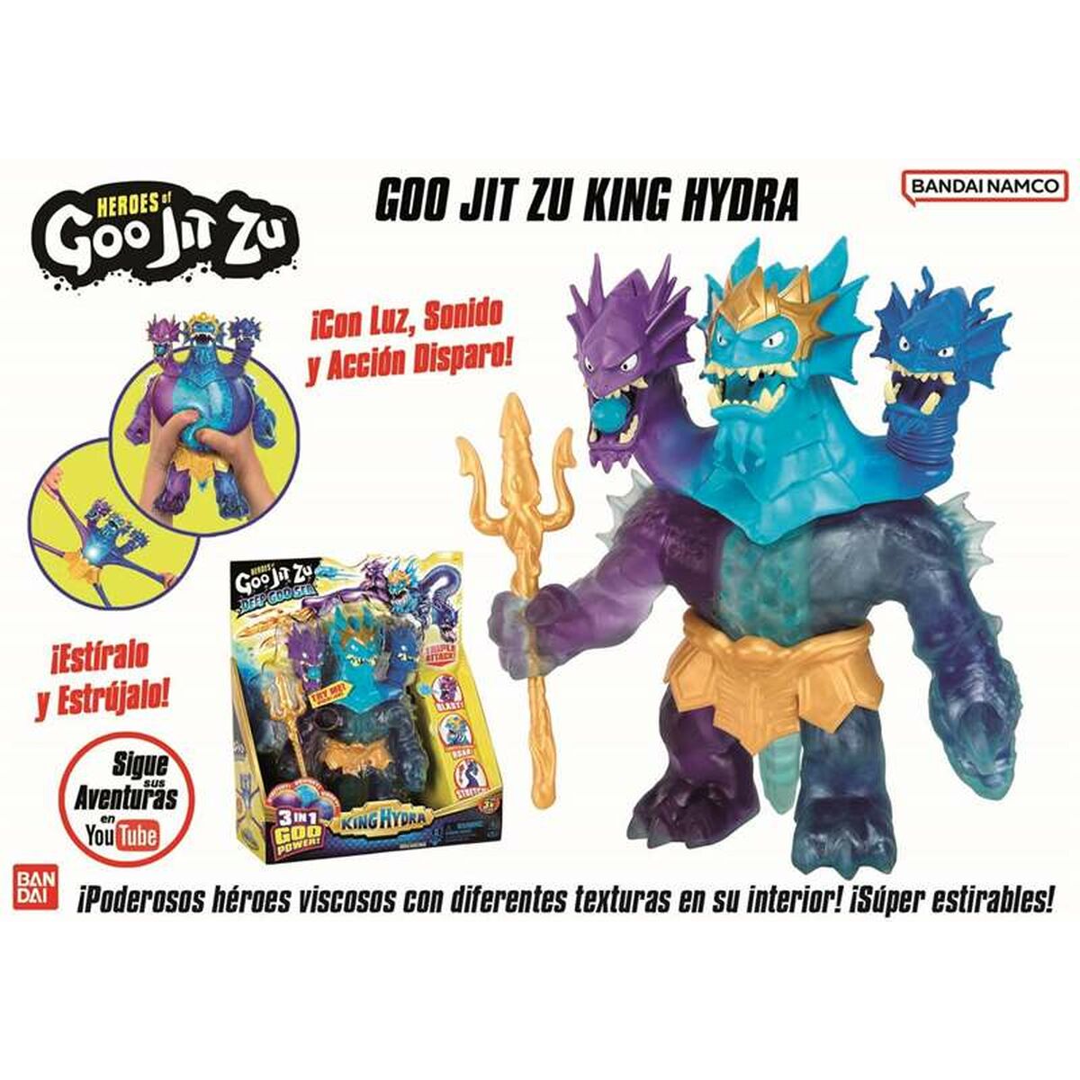 BANDAI - Heroes of Goo JIT Zu - Figurine d'actio…