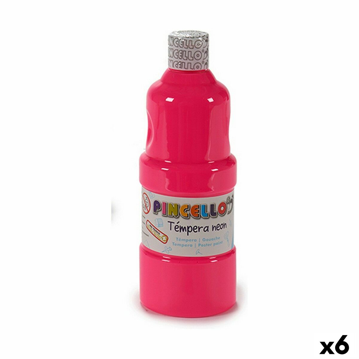 Краски Розовый 400 ml (6 штук)