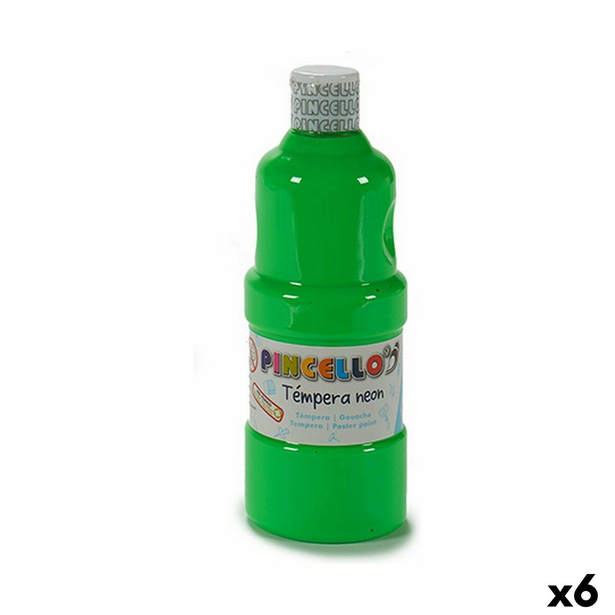 Краски Neon Зеленый 400 ml (6 штук)