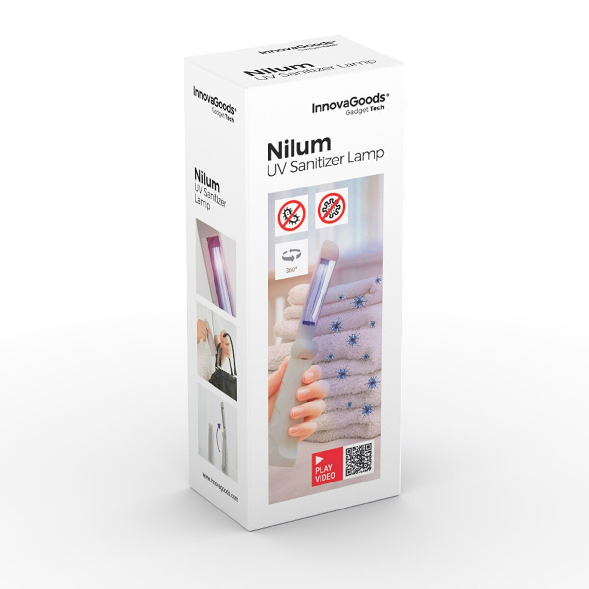 Складная УФ-лампа для дезинфекции Nilum InnovaGoods