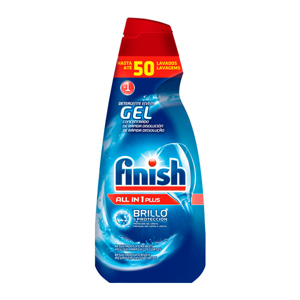 Finish All-in-one Dishwasher Detergent Gel Plus 1 L (50 uses)