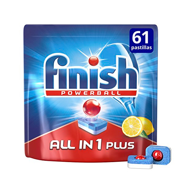 Finish All-in-one Plus Lemon Dishwasher Tablets (61 units) 
