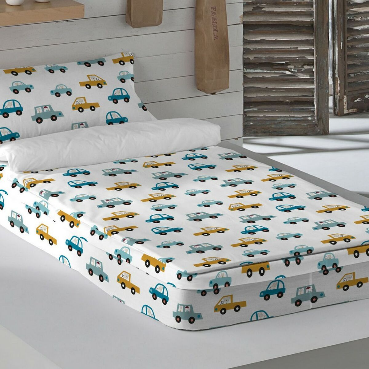 Quilt Cover without Filling Haciendo el Indio Cars (Bed 90)
