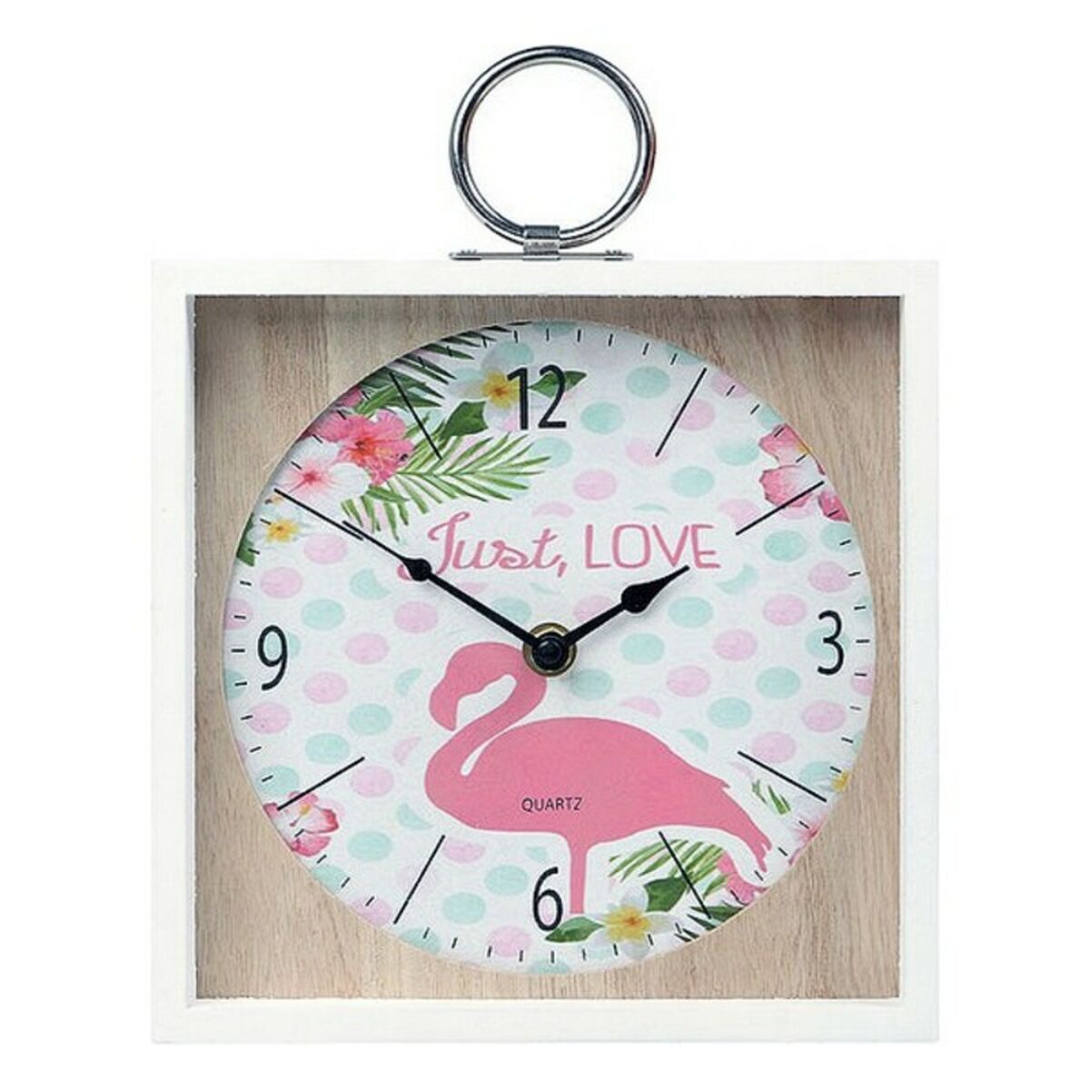 Wall Clock Flamenco Pink (20 X 5 x 20 cm) 110822