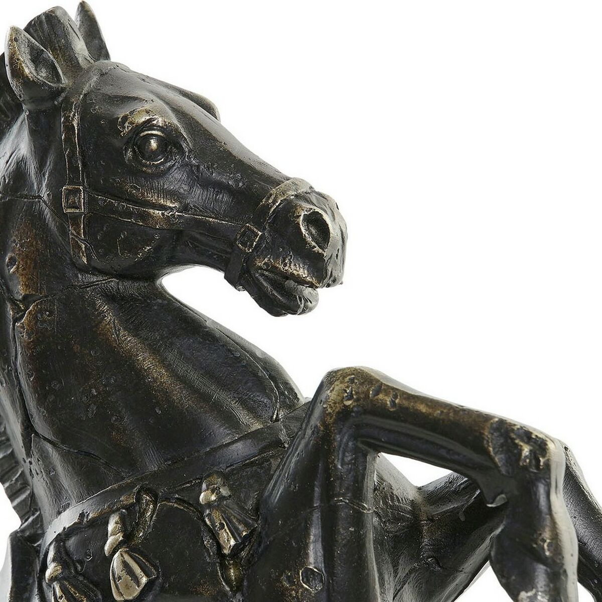Декоративная фигура DKD Home Decor Смола Стеклянный Лошадь (20 x 11 x 26 cm)