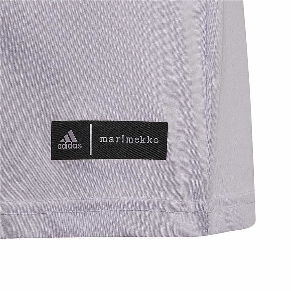 Laste Lühikeste varrukatega T-särk Adidas Marimekko Graphic Ploomililla