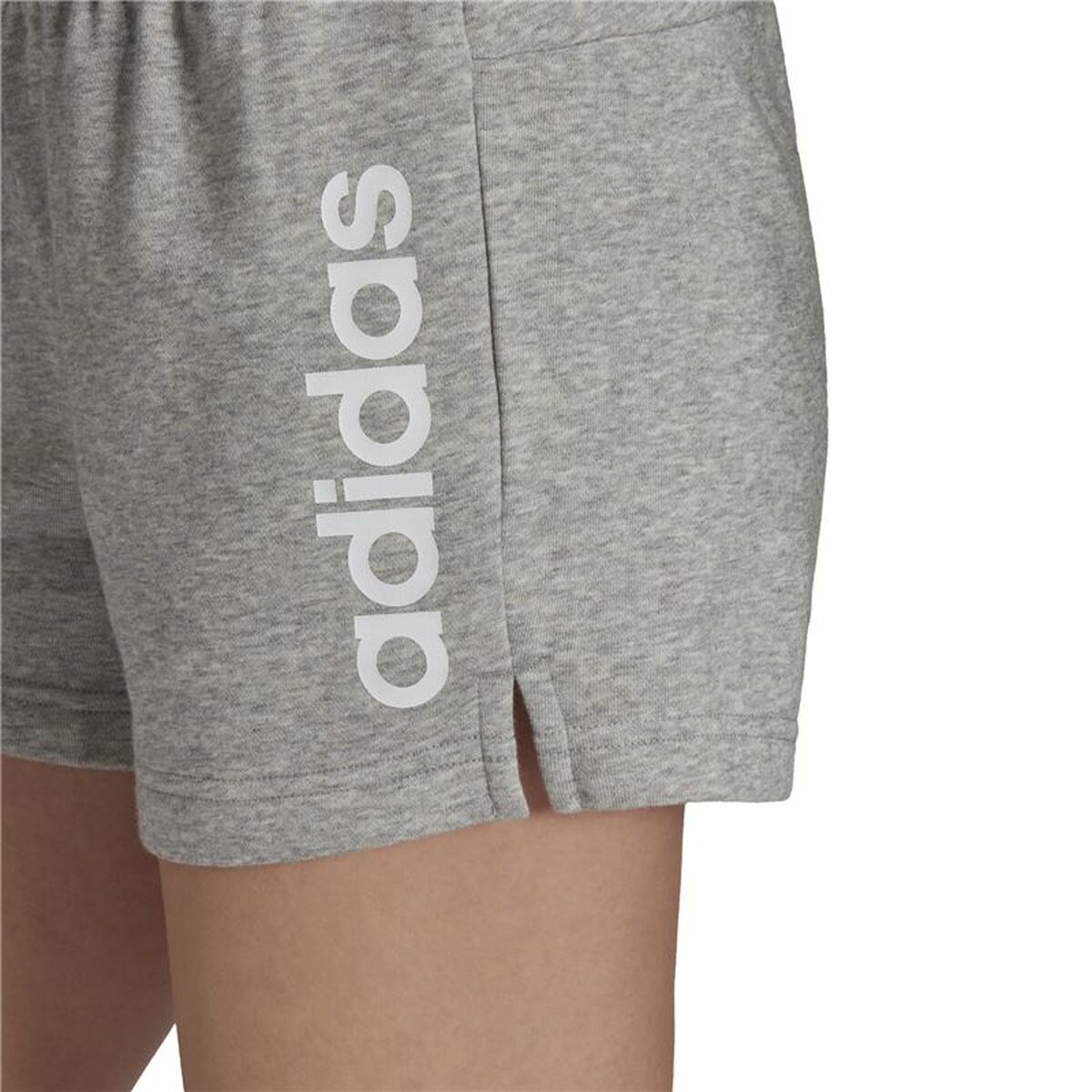 Спортивные шорты Adidas Essentials Slim Logo Женщина Серый