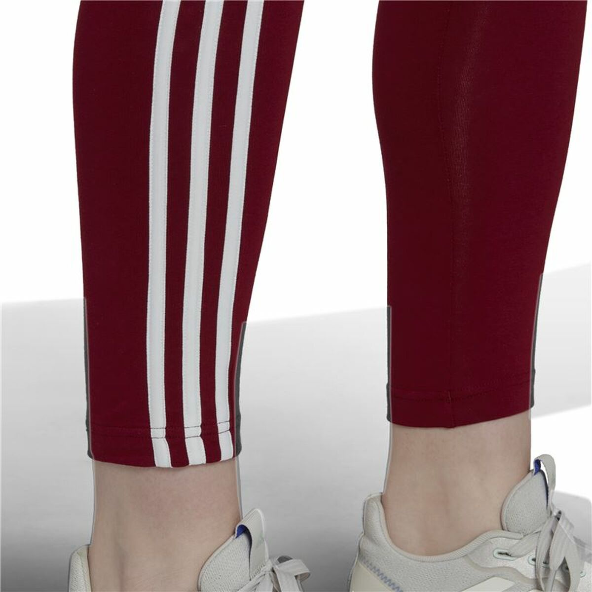 Длинные спортивные штаны Adidas Loungewear Бордовый Женщина