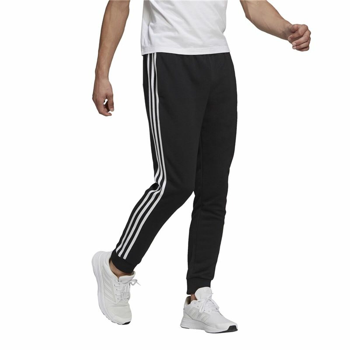 Täikasvanute püksid Adidas Essentials French Terry  Must