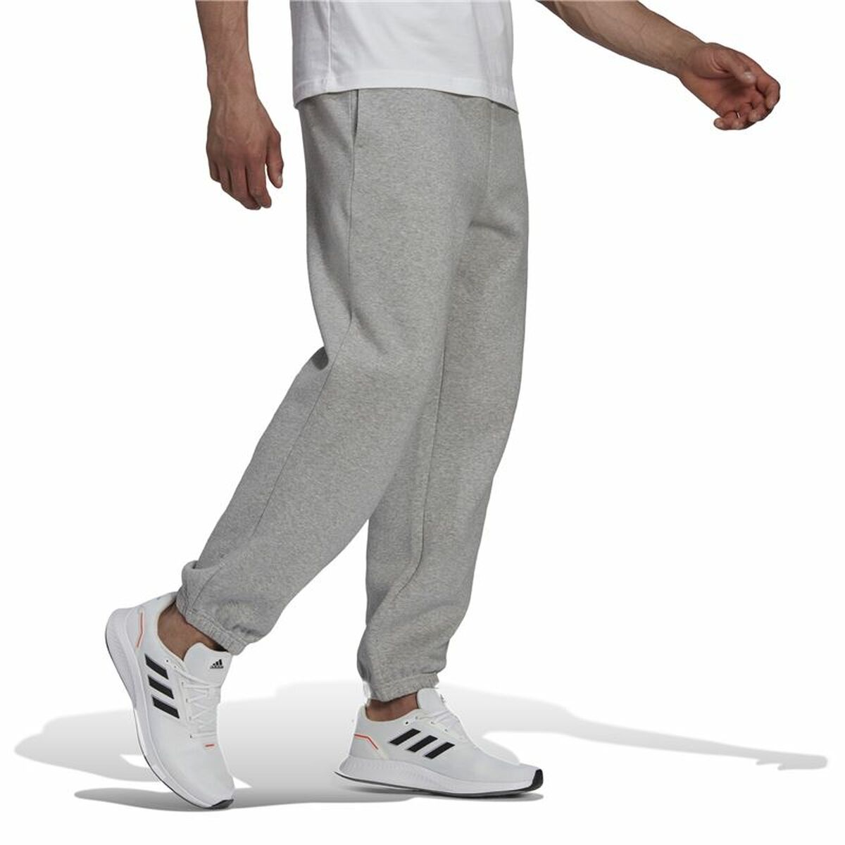 Adult Trousers Adidas Essentials FeelVivid Grey