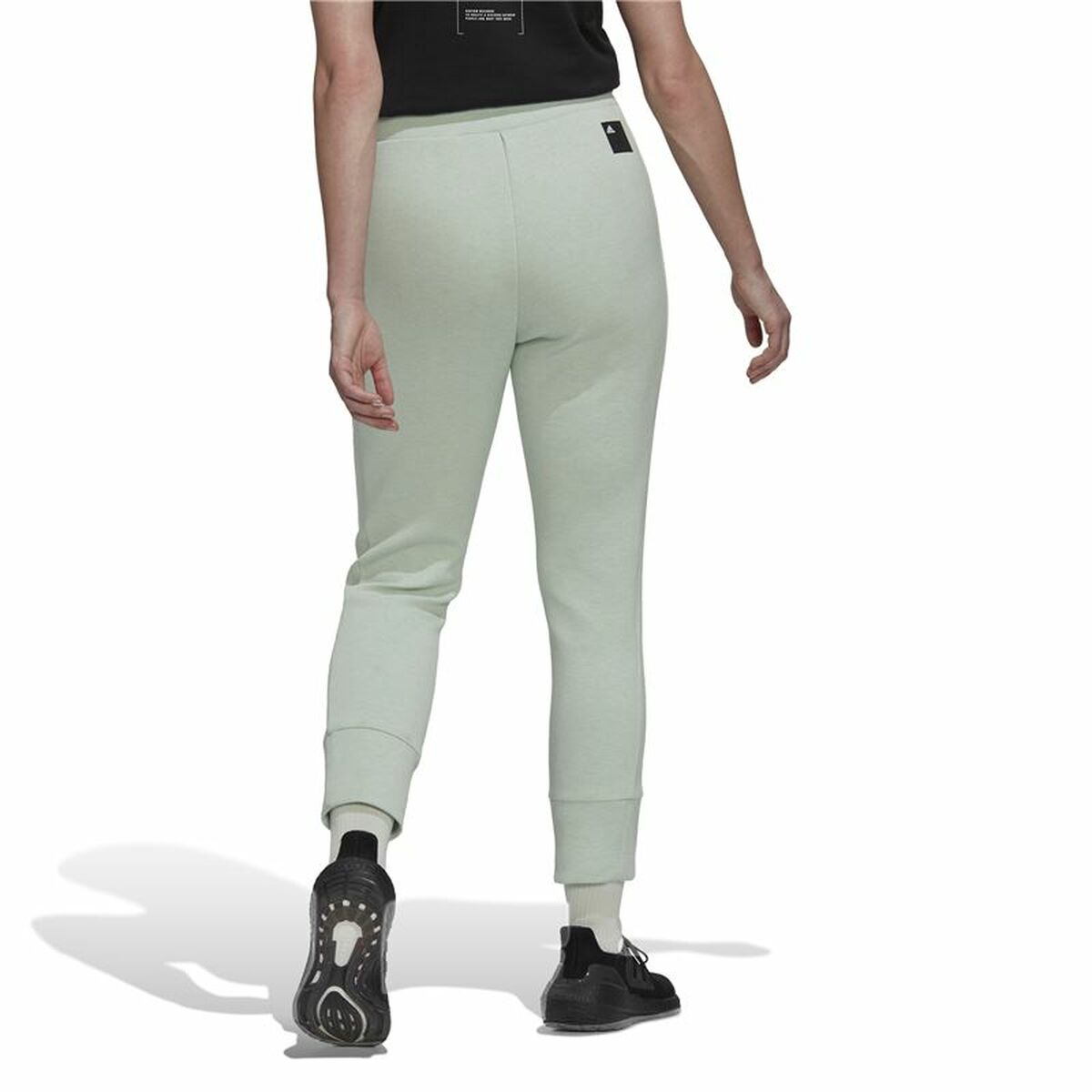 Длинные спортивные штаны Adidas Mission Victory High-Waist Женщина Бежевый