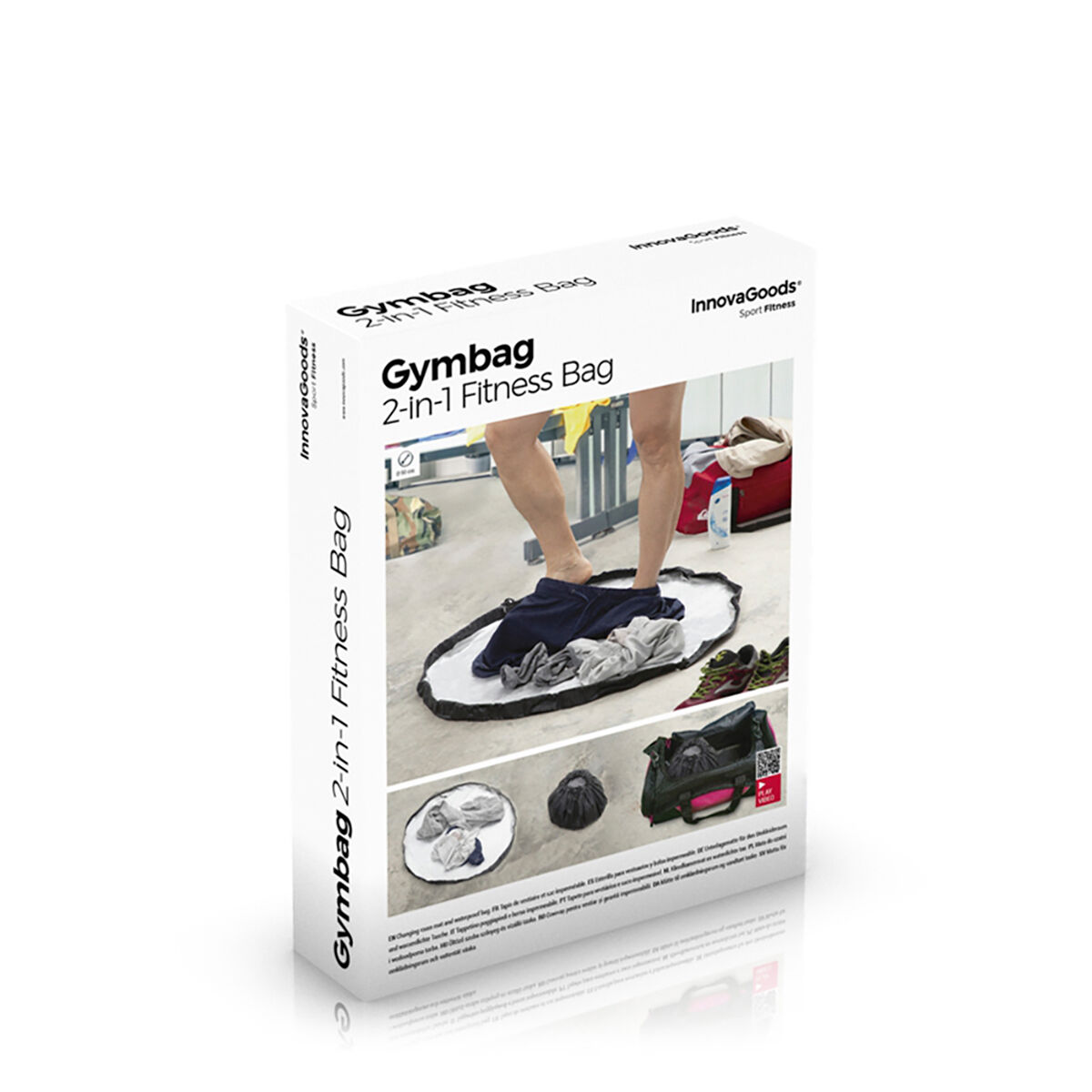 Коврик для гардероба и водонепроницаемая сумка 2 в 1 Gymbag InnovaGoods