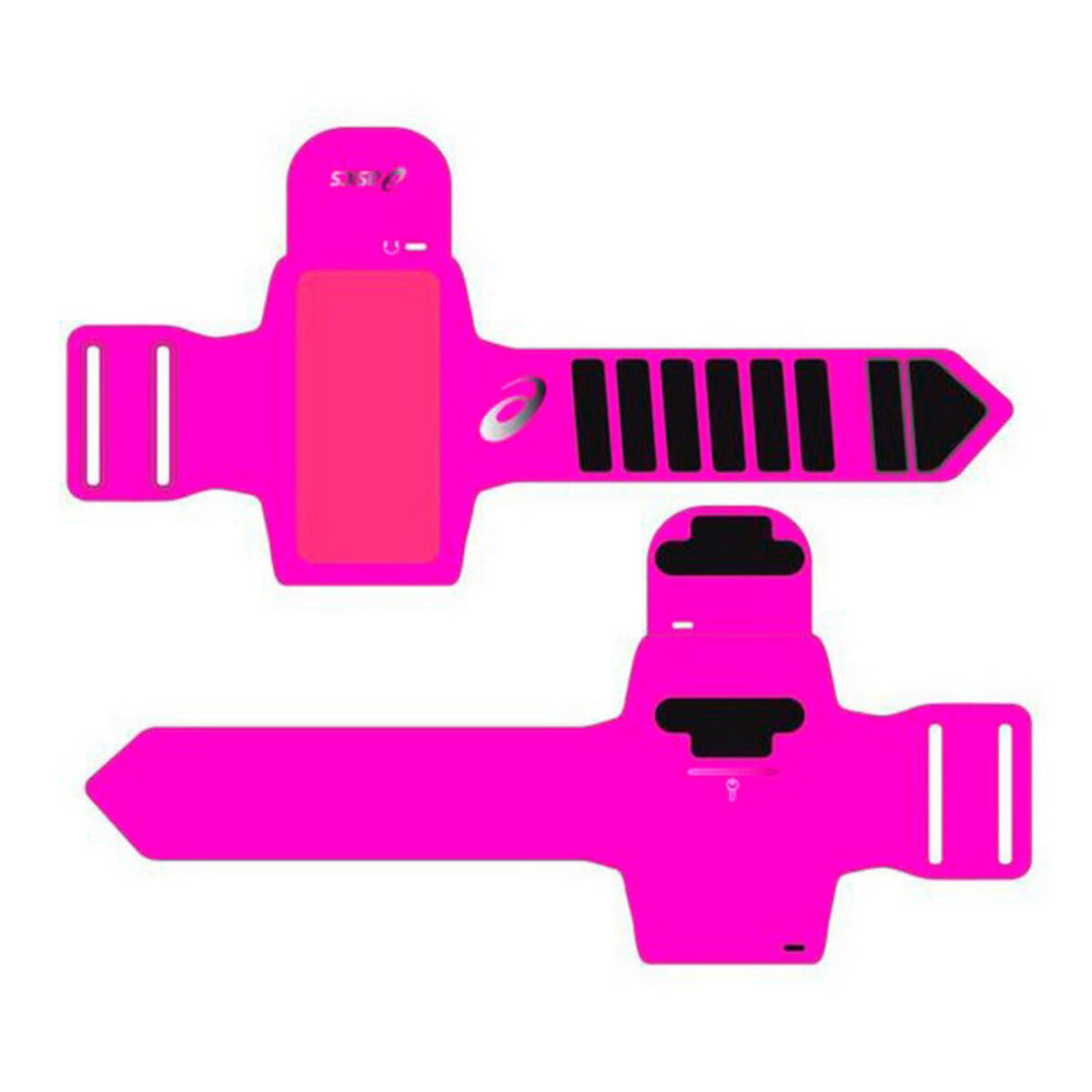 Спортивный браслет с выходом для наушников Asics MP3 Arm Tube Розовый