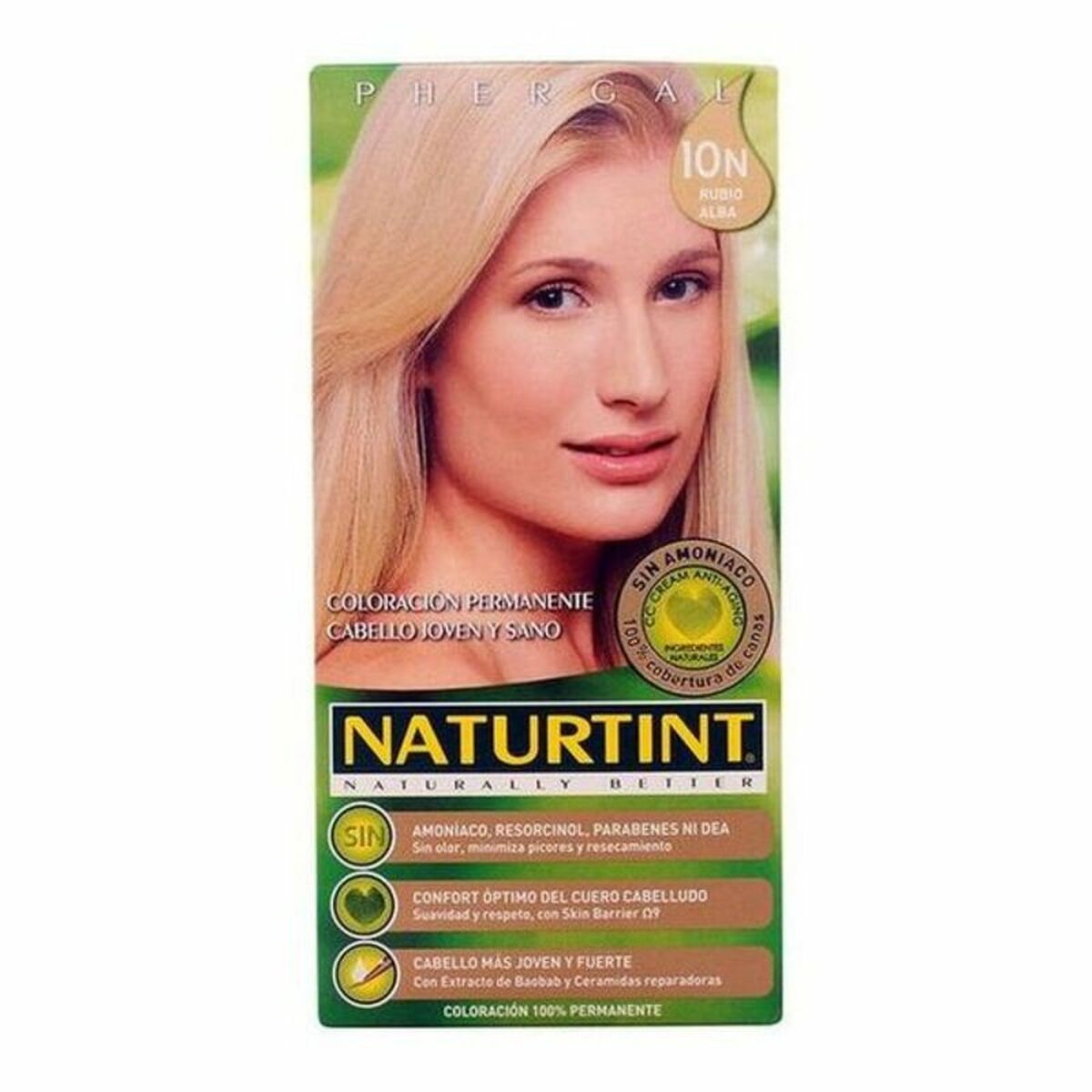 Ammoniaagivaba juuksevärv Naturtint Naturtint Valge blond