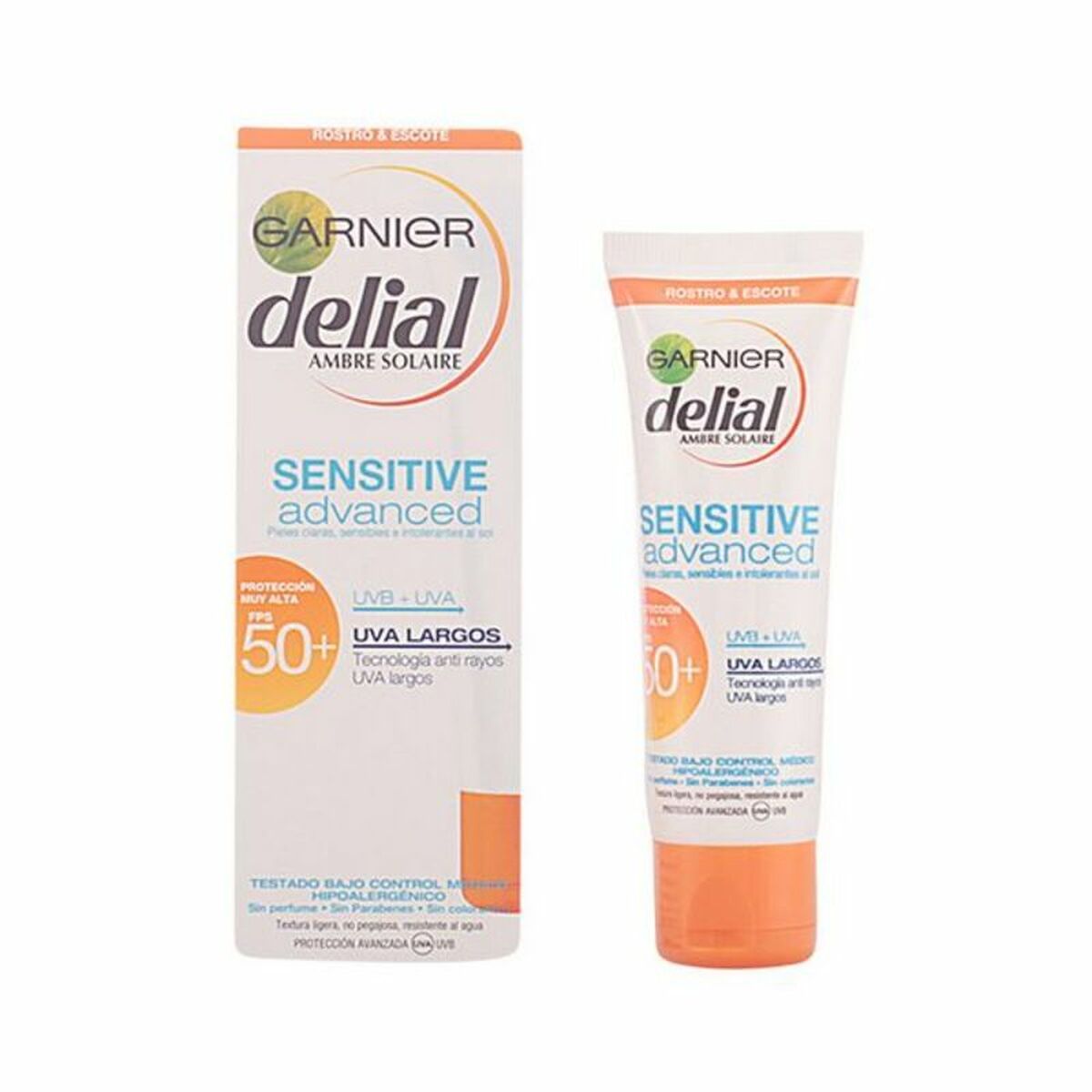 Päivituskreem näole Sensitive Delial SPF 50+ (50 ml) (Unisex) (50 ml)
